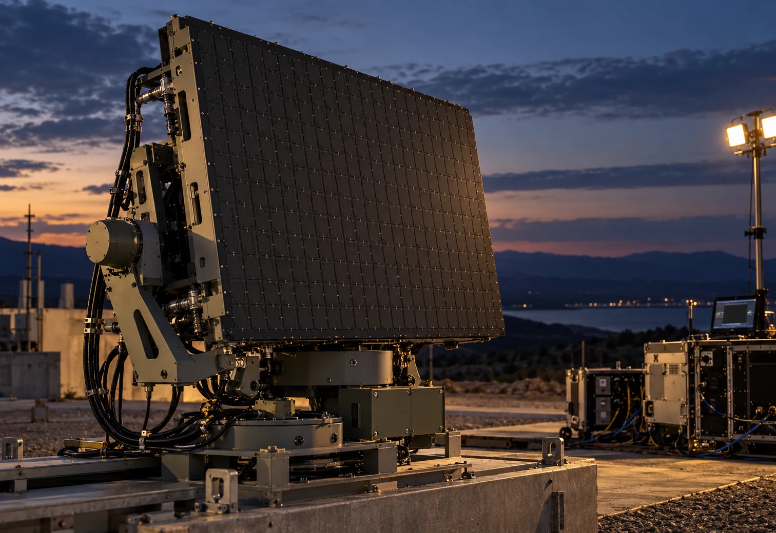 Radar and AESA System application visual