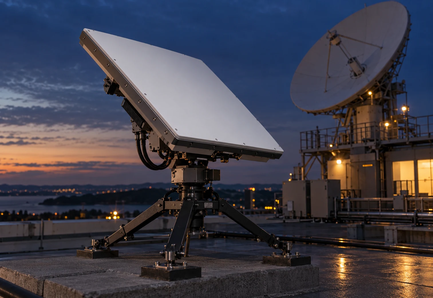 Satellite Communications application visual