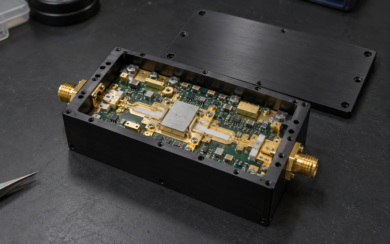 RF and mm-wave power amplifier module hardware