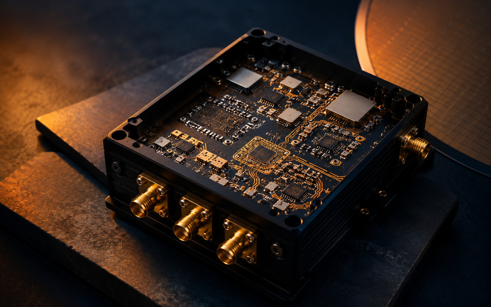 RF and mm-wave power amplifier module hardware