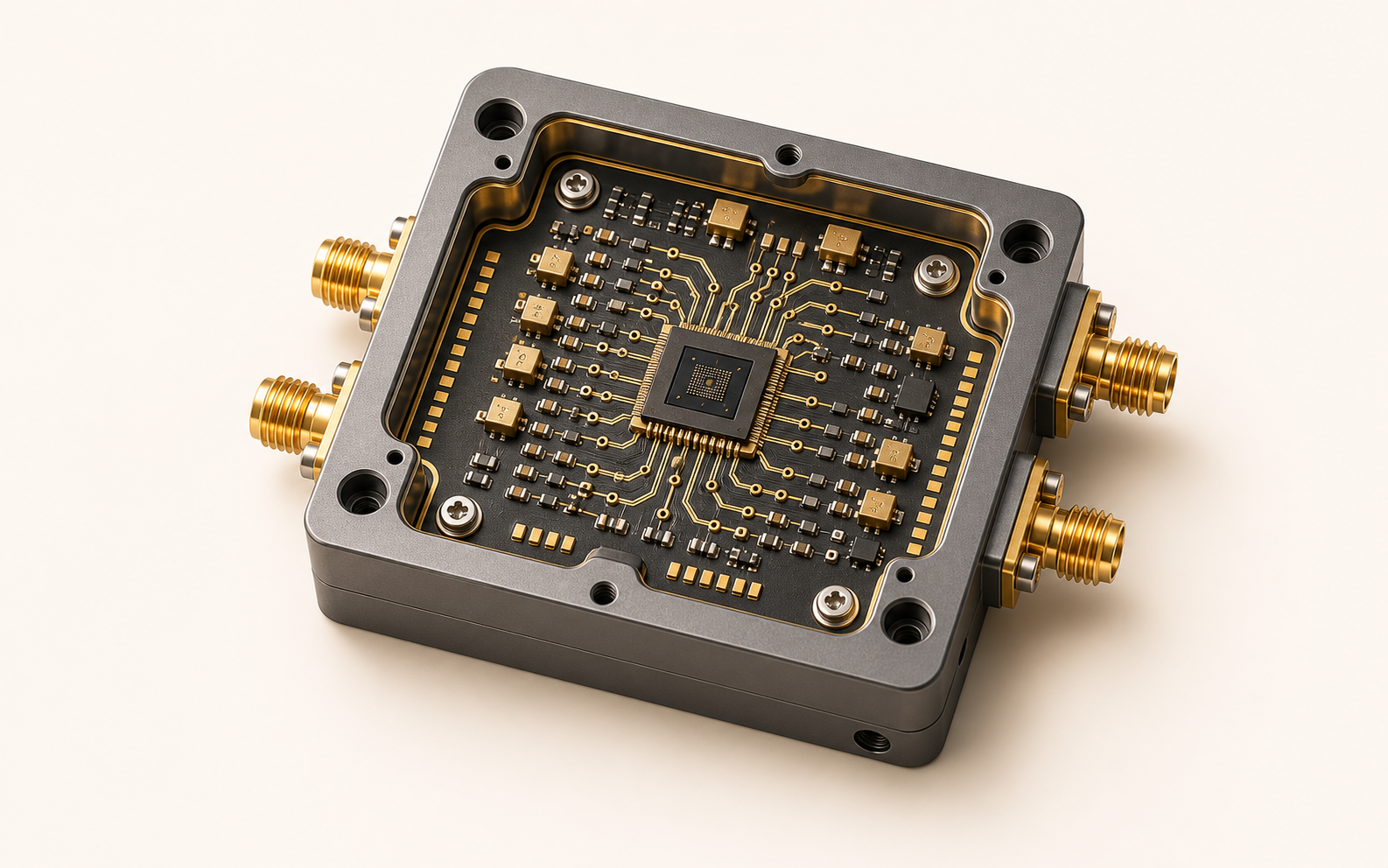 8-Bit Phase Shifter Chip