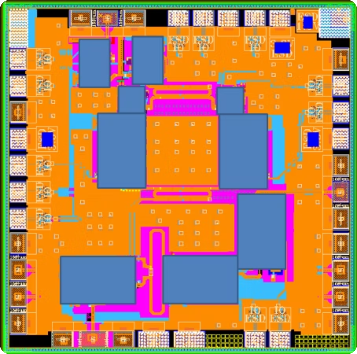 chip layout
